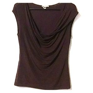H&M dark purple sleeveless top